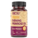DEVA Vegan Βραδινό έλαιο Primrose, κρύο, χωρίς ραφινάρισμα, 90 κάψουλες, 1-πακέτο
