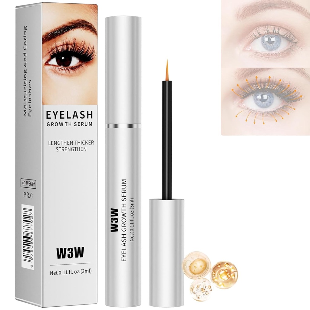Ορός Lash, ορός ανάπτυξης Eyelash, ορός Lash για την ενίσχυση των βλεφαρίδων, ορός Lash Eyelash για την ανάπτυξη των βλεφαρίδων, ορός ανάπτυξης Boost Lash, προηγμένη φόρμουλα για μακρύτερο, πληρέστερο και Thishers Brows