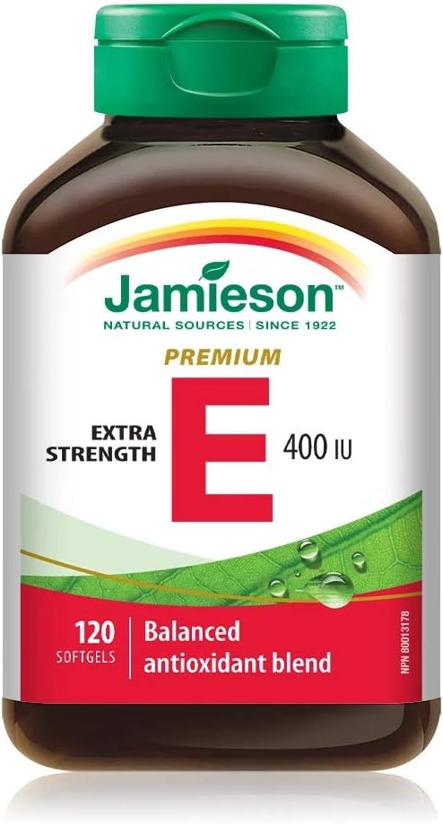Jamieson Ισορροπία E 400IU 120 Κάψουλες με Μικτές Τοκοφερόλες Αποτρέπει την Πρόωρη γήρανση των κυττάρων