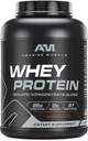 Amazing Myrus 100% Whey Protein Powder *Advanced Formula with Whey Protein Isolate as a Primary Ingredient Μαζί με Ultra Filtered Whey Protein Concentrate (Chocolate, 5 lb)