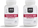 365 από την Whole Foods Market Calcium με Βιταμίνη D3 Tablets, 120 Count (Pack of 2)
