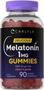 Carlyle Μελατονίνη 1mg Gummies 