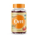Om Lion’s Mane Mushroom Gummies - Βιολογικό συμπλήρωμα μανιταριών και Nootropic - Συμπληρώματα εγκεφάλου για τη μνήμη και την εστίαση, 60 κόμης (30 υπηρεσίες)