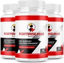 (3 Pack) Fortirise Max - Fortirise Max Pills Μέγιστη Φόρμουλα Δύναμης, Fortirise Max Wellness Υποστήριξη για το συμπλήρωμα βιταμίνης αναθεώρηση, Fortirise Κάψουλες, Fortirise Ultra Advanced (180 Κάψουλες)