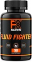 FXSUPPS Fluid Fighter – συμπλήρωμα βοτάνων με κάλιο & βιταμίνη Β6, 90 κάψουλες – Υποστηρίζει την ισορροπία ενυδάτωσης, την πυκνή άνεση και τη λειτουργία των μυών