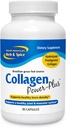 NORTH AMERICAN HERB & SPICE Collagen Power-Plus - 90 Capsules - Collagen Supplement - Joint & Muscle Support, Healthy Hair, Skin & Nails - Bromelain, Papain, Vitamin C - Non-GMO - 30 Servings