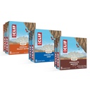 CLIF BAR - Ενεργειακά Μπαρ Πρωτεΐνης - Συσκευασία Ποικιλιών - 3 Γεύσεις - Κατασκευασμένες με Βιολογικές Βρώμη - Ενεργειακά Μπαρ - Μη ΓΤΟ - (30 Pack)