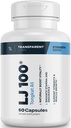 Διαφανή εργαστήρια LJ100 - Eurycoma Longifolia Tongkat Ali Extract 100 mg κάψουλες για Lean Body Mass, Strength, and Performance Enhancement - 60 Count