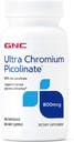 GNC Ultra Chromium Picolinate 800mcg, Supports Glucose Utilization, 60 Capsules