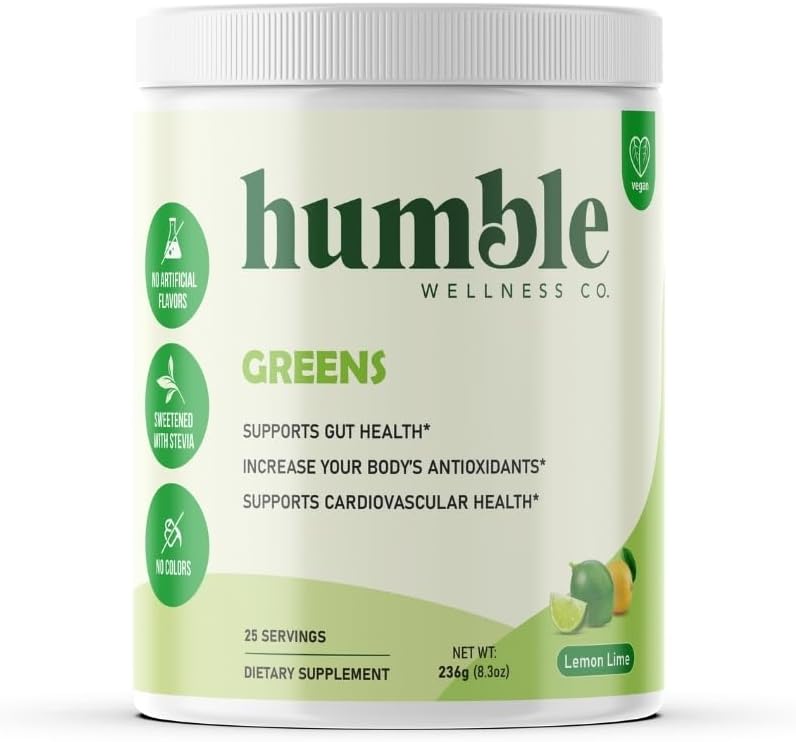 Πράσινοι σε σκόνη: Αντιοξειδωτική ενίσχυση, Καρδιαγγειακή υγεία, Υγεία των Ούλων, 24 Βιολογικά Φρούτα & Veggies, Χωρίς γλουτένη, Vegan, Χωρίς ζάχαρη Προστέθηκε, Μη ΓΤΟ, Made in The USA, 25 Servings