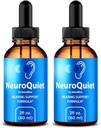 NutraRize (2 Pack NeuroQuiet Drops – Επίσημη φόρμουλα υποστήριξης ακοής με φυσικά, καθαρά συστατικά για να βοηθήσει τη διατήρηση της ευεξίας του αυτιού, Premium Gotos κριτική (60 εξυπηρετεί)