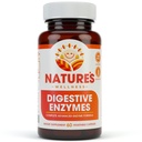 Digestive Enzymes Complete - Advanced Multi Enzyme Supplement for Better Digestion & Abvortion. Βοήθεια Αέριο Ανακούφιση, Δυσφορία, Μπλόφα, IBS, Γλουτένη & Δυσανεξία Λακτόζης