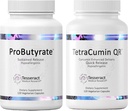 Ιατρικές έρευνες Tesseract Optimal Gut & Tissue Bundle, Butyric Acid Complex Γαστρεντερικό και Curcumin Metabolite Joint συμπλήρωμα ανακούφισης