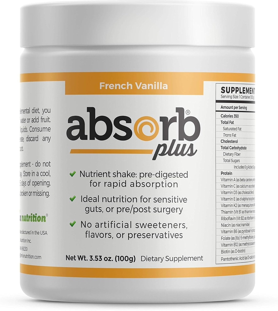 Isolate Protein - Συμπλήρωμα διατροφής για βελτιωμένη υγεία των ούλων, επιπλέον διατροφική υποστήριξη, μη ΓΤΟ, χωρίς γλουτένη, χωρίς λακτόζη, χωρίς καζεΐνη (100 g, γαλλική βανίλια)