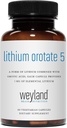 Lithium Orotate - 5mg of Elemental Lithium per Vegetarian Capsule