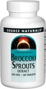 Source Naturals Broccoli Sproout Extract 250mg Ισχυρό συμπλήρωμα υπερτροφών, πηγή Sulforafane, Fiber & Calcium - 60 δισκία