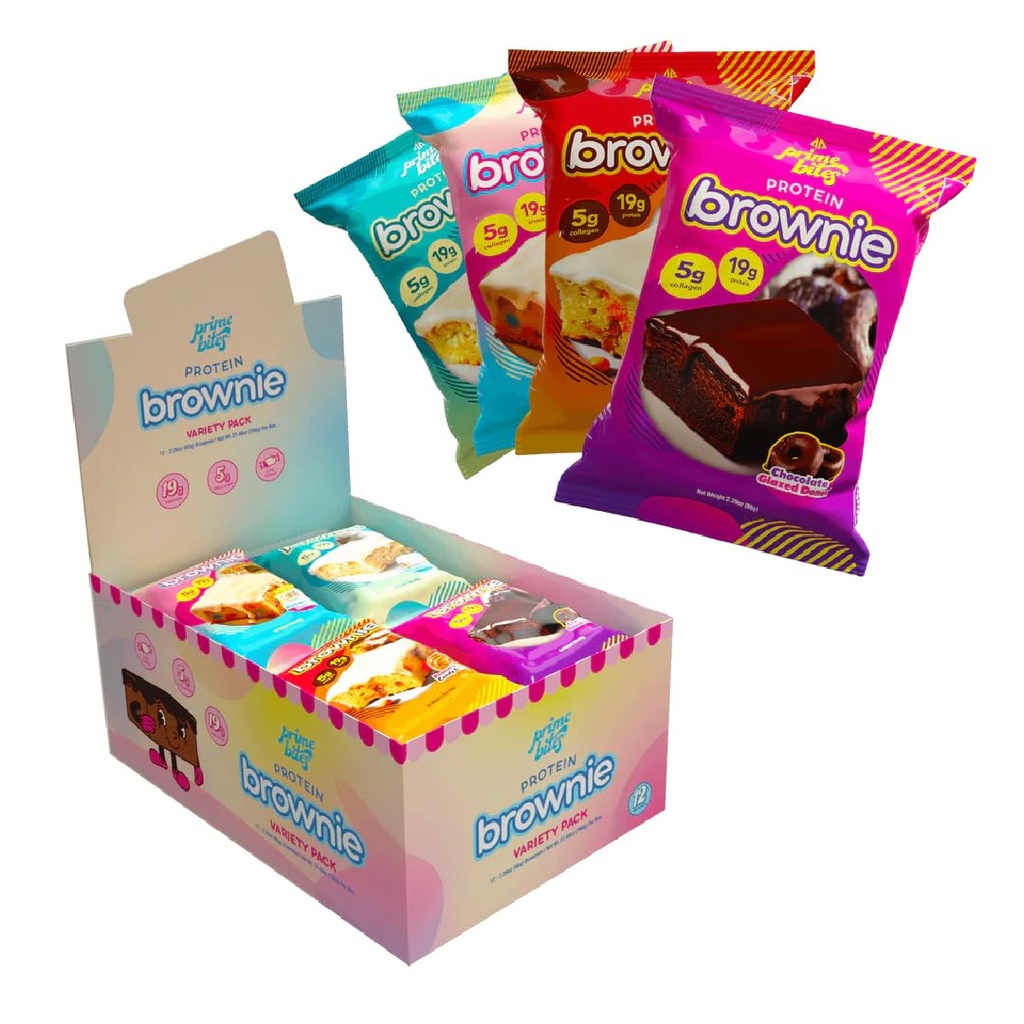 Prime Bites Protein Brownie από την Alpha Prime Συμπληρώματα 