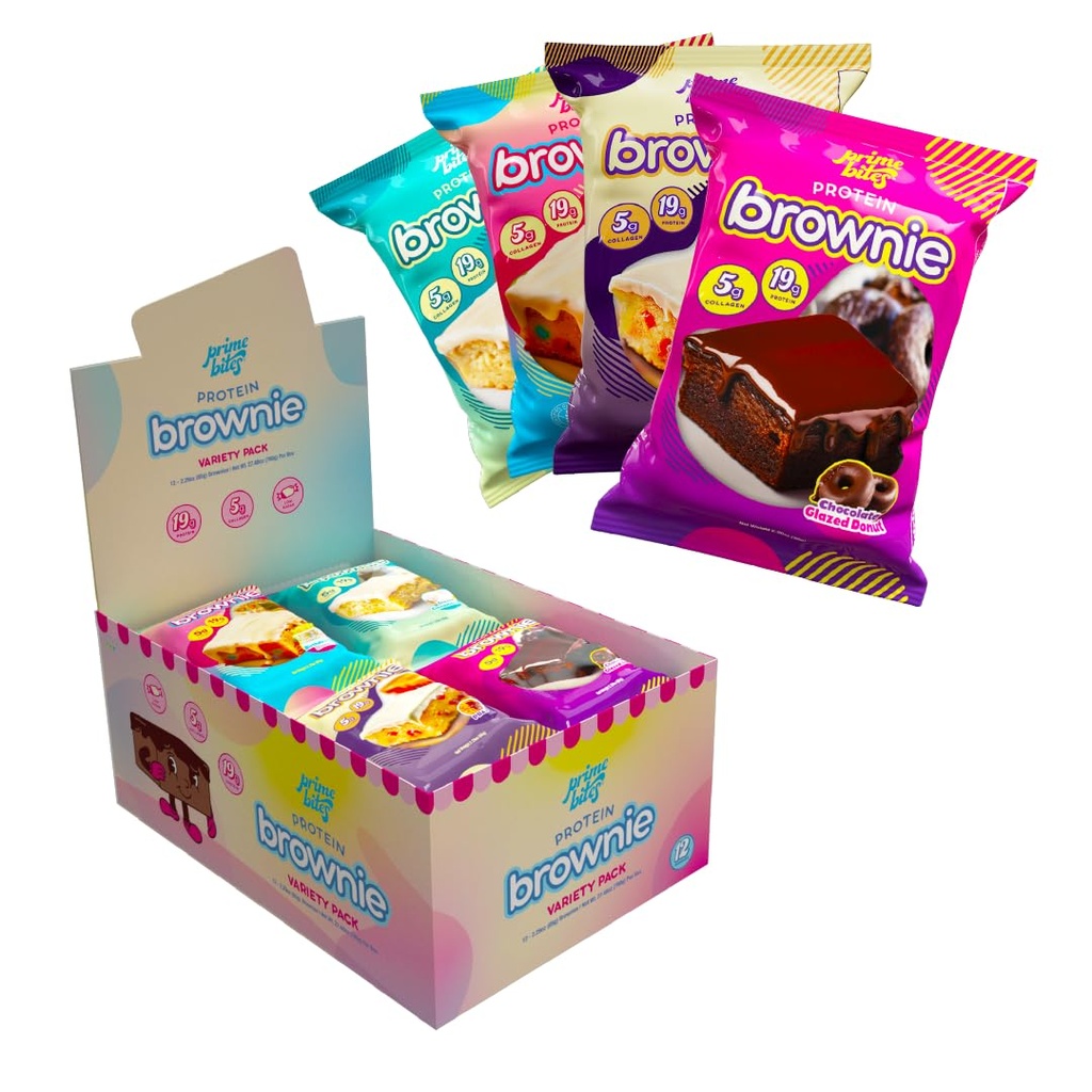 Prime Bites Protein Brownie από την Alpha Prime Συμπληρώματα 