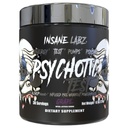 Insane Labz Psychotic Test, High Stim Testosterone Energy and Pump Boosting Pre-Workout Powder with DMAE Bitartrate, D Aspartic Acid, Creatine HCL and Glycerol Monostearate, 30 Servings (Grape)
