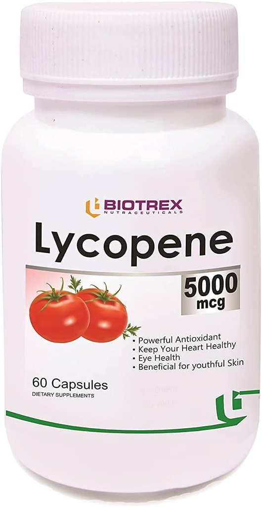 Panihari Biotrex Nutraceuticals Λυκοπένιο με πολυβιταμίνες -5000 Mcg (60 κάψουλες)