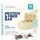 Wonderslim Υψηλής Fiber Protein Bars, Fluffy Vanilla Crisp 