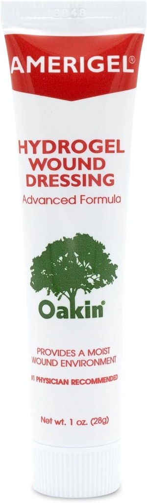 AMERIGEL Hydrogel Wound Dressing (1 oz.) - Παρέχει Υγρασία-Rich Healing Περιβάλλον για τις ξηρές πληγές
