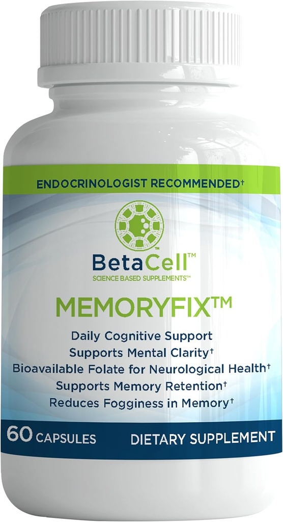 Συμπλήρωμα εγκεφάλου Memoryfix - 60 κάψουλες Booster εγκεφάλου