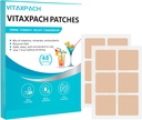 Party Recovery Patches - 48 Pack, 100% φυσικά συστατικά - αφύπνιση Ανανεωμένο για ένα καλύτερο πρωινό, μεμονωμένα τυλιγμένα, δέρμα-φιλικά & αδιάβροχο - Εφαρμογή πριν από το ποτό