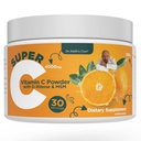 Dr. Keith's Own Super C-High Dose Powdered Vitamin C 4000mg με D-Rιβόζη, Γλυκίνη, MSM-Highly Απορροφώμενη, Στομάχι-Friendly, Collagen Boost, Ανοσοποιητική Υποστήριξη-Άγευστη, 200 γραμμάρια (30 υπηρεσίες)