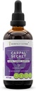 Carpal Secret Alcohol-Free Extract, Βάμμα, Glycerite Bromelain, Pineapple, Turmeric, Ginkgo, Peppermint, Thyme, Basil. Υποστήριξη καρπιαίου τούνελ (4 FL OZ)