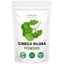 Ginkgo Biloba σκόνη 8 oz - καθαρό φυσικό συμπλήρωμα, υποστήριξη εγκεφάλου, ψυχική εγρήγορση, filler δωρεάν