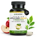 TRIO NUTRITION Κάψουλες μηλίτη μηλίτη με πολυ- Στραγγισμένα Προβιοτικά - Φυσικό χωρίς ζάχαρη κάψουλες ACV με τη μητέρα για την υγεία, την ανοσία, τον καθαρισμό του σώματος & υγιές pH - Μεταβολισμός Booster*