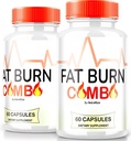 (2 Pack) Καψάκια Καψίματος λίπους, FatBurn Combo Keto Formula, All Natural Weight Loss Supplement to Achieve Healthy-Looking Body, Keto Fitness Χάπια, επίσημες κριτικές (120 κάψουλες)