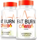 NutraRize (2 Pack) Fat Burn Combo Capsules, FatBurn Combo Keto Formula, All Natural Weight Loss Supplement to Achieve Healthy-Looking Body, Keto Fitness Pills, Official Reviews (120 Capsules)