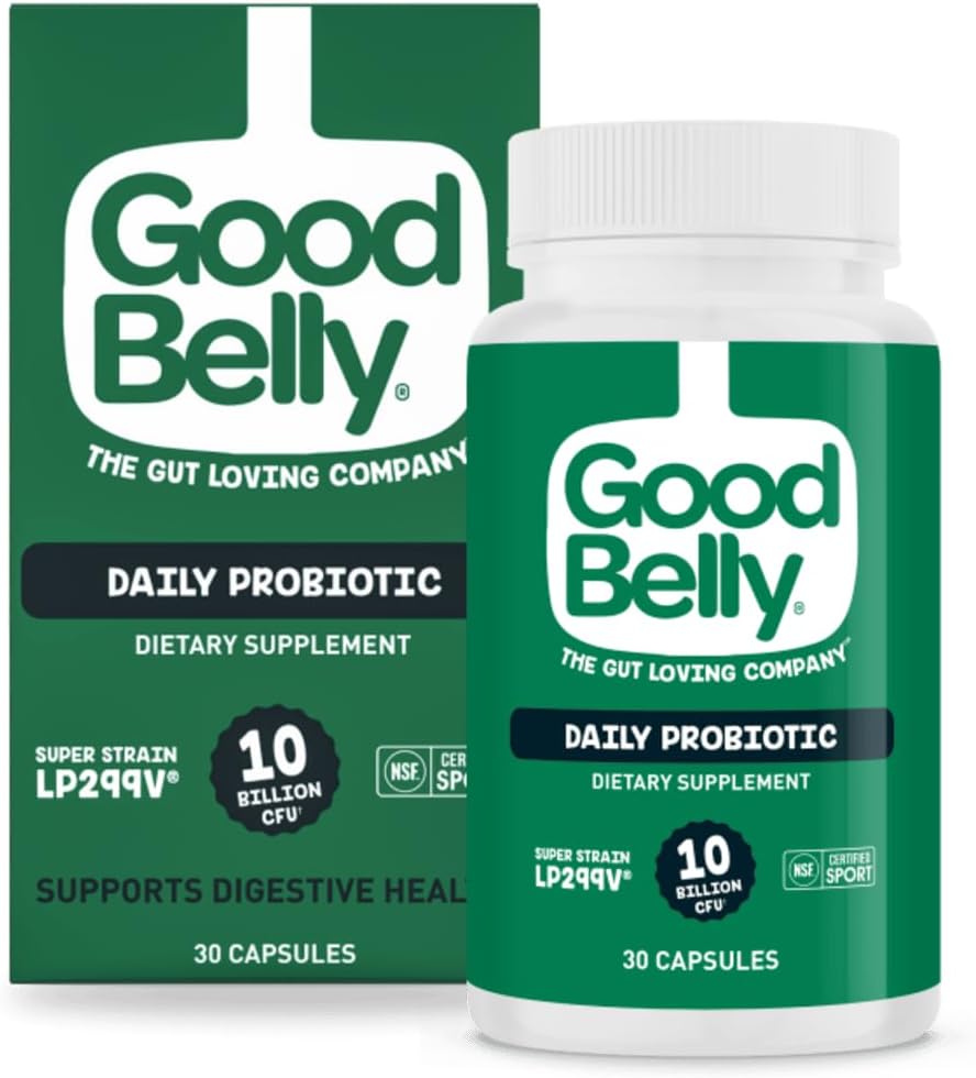 GoodBelly Probiotic Κάψουλες για Digestive Health 