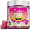 Επίδραση PMS Gummies – 60 μετρούν πολυβιταμίνες γυναίκες, έμμηνο Cramp Relief PMS – Συμπληρώματα υποστήριξης PMS Relief & φυσική ισορροπία ορμονών