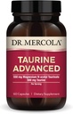Dr. Mercola Taurine Advanced, 500 mg Taurine ανά υπηρεσία, συμπλήρωμα διατροφής, υποστηρίζει τη λειτουργία των μυών, μη ΓΤΟ - 30 εξυπηρετούν (60 κάψουλες)