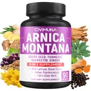 Arnica Κάψουλες με Άρνικα, Σπόροι σταφυλιού, Κουρκουμάς και Περισσότερα - 90 Κάψουλες για 3 Μήνες Προμήθεια