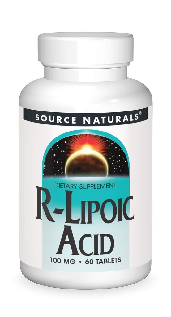 Source Naturals R- Lipoic Acid, 100mg - 60 δισκία