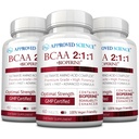 Εγκεκριμένα Συμπληρώματα Επιστήμης BCAA - 180 Δισκία - 2400mg - Αυξήστε την απόδοση και ενισχύστε την ανάπτυξη των μυών - L-Λευκίνη, L- Ισολευκίνη, L- Βαλίνη - Made in USA, Non-GMO