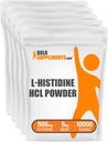 BulkSupplements.com L-Histidine HCl Powder - L-Histidine Supplement, Histidine 500mg - Απαραίτητο Αμινοξύ, Χωρίς γλουτένη, 500mg ανά Σερβίρισμα, 5kg (11 lbs) (Συσκευασία των 5)