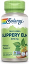 κάψουλες SOLARAY Slippery Elm Bark (Ulmus Rubra) 400 mg - Καταπραϋντική βοτανική υποστήριξη με Mucilage - Vegan, Lab Επαληθευμένο, 60 ημερών εγγύηση επιστροφής χρημάτων - 100 μερίδες, 100 VegCaps