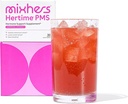 MIXHERS Hertime PMS - Ορμονική υποστήριξη για τις γυναίκες - PMS & Εμμηνορροϊκή άνεση - με Chasteberry, Peony Roots, Siberian Ginseng - Συμπλήρωμα για τις γυναίκες - 15 πακέτα ποτών - Χωρίς ζάχαρη - Ρόδι Μάνγκο