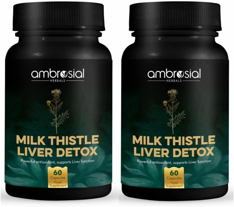 AMBROSIAL Milk Thittle Κάψουλες - Συσκευασία των 2-120 καψακίων