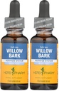 Herb Pharm Willow Bark Liquid Extract for Minor Pain - 1 ουγγιά (DWILL01) (πακέτο του 2)