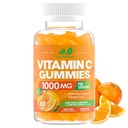 Βιταμίνη C Gummies 1000mg για ενήλικες & παιδιά – Μασώμενη πολυβιταμίνη με ψευδάργυρο για ανοσοποιητικό σύστημα & κολλαγόνο Υποστήριξη για το δέρμα – Πορτοκαλί Γεύση – Χωρίς γλουτένη, Μη ΓΤΟ, Χορτοφαγικά – 60 Gummies