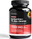 Advanced Ketogenic Colon Cleanse with Berberine 1500mg – Παράσιτο 15 ημερών Detox για άνδρες και γυναίκες – Extra Strength Formula με Senna Leaf για ταχεία δυσκοιλιότητα ανακούφιση, υγεία των ούρων & Bloating Μείωση
