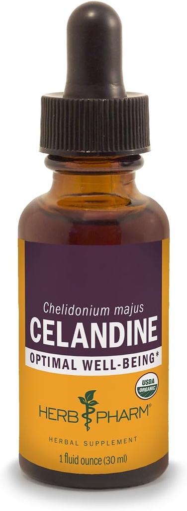 Βότανο Pharm Certified Organic Celandine Liquid Extract, 1 Fl Oz