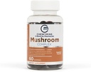 Halal Mushroom Complex Gummies - Βατόμουρο Γεύση - Μη ΓΤΟ, Βιολογικό, και Vegan - Υποστηρίζει την υγεία του εγκεφάλου και το ανοσοποιητικό σύστημα - 10-σε-1 Mushroom Extract - 60 Gummies
