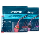 DripDrop Hydration - Ηλεκτρολυτές Powder Packets - Καρπούζι & Berry - 64 Count